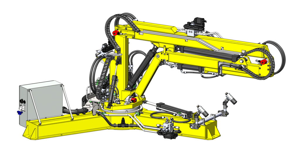 Proteus 100 CAD Model - Stowed